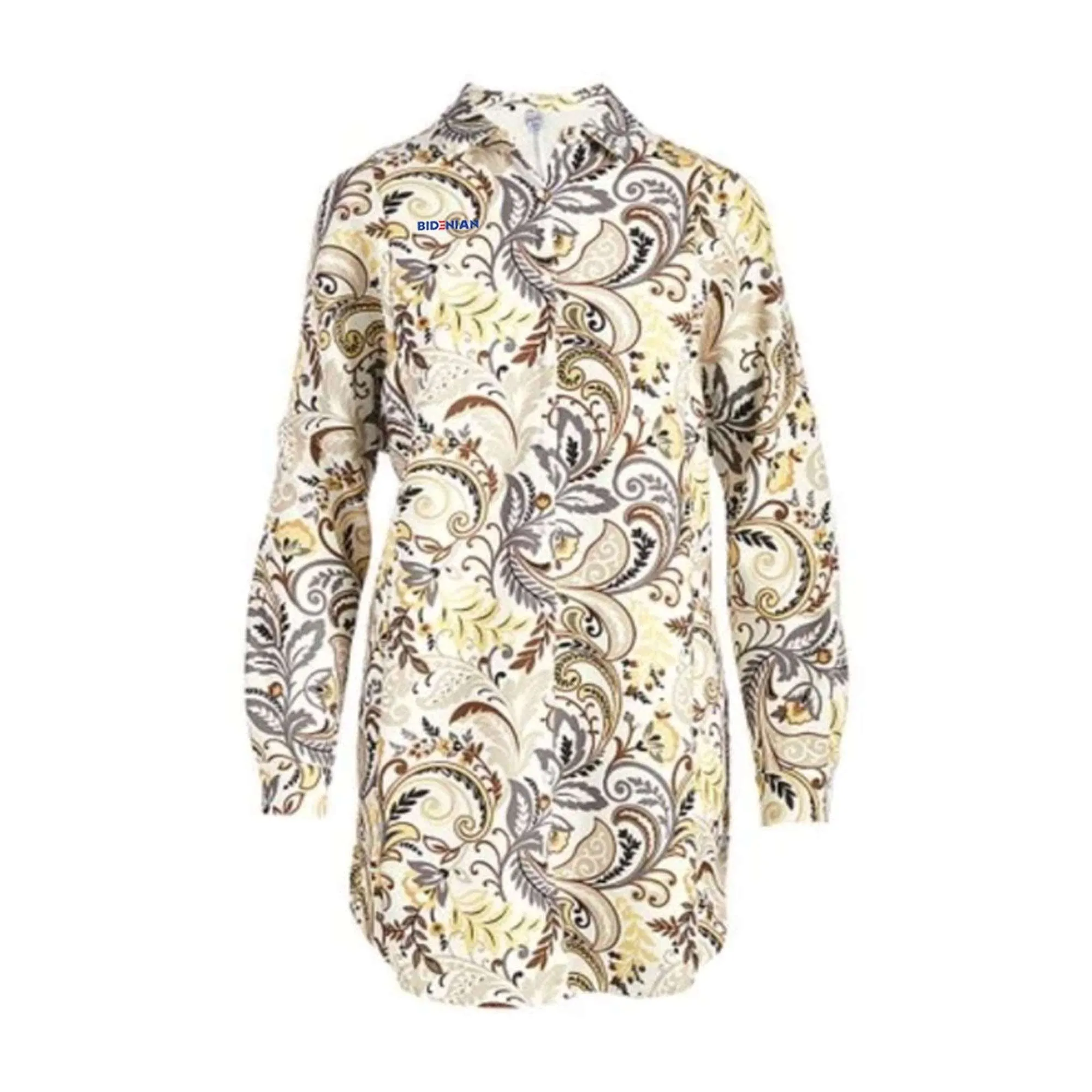 Dress Shirt Tunic By Rapheeze