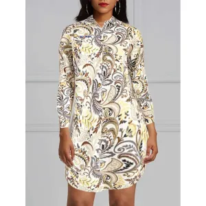 Dress Shirt Tunic By Rapheeze