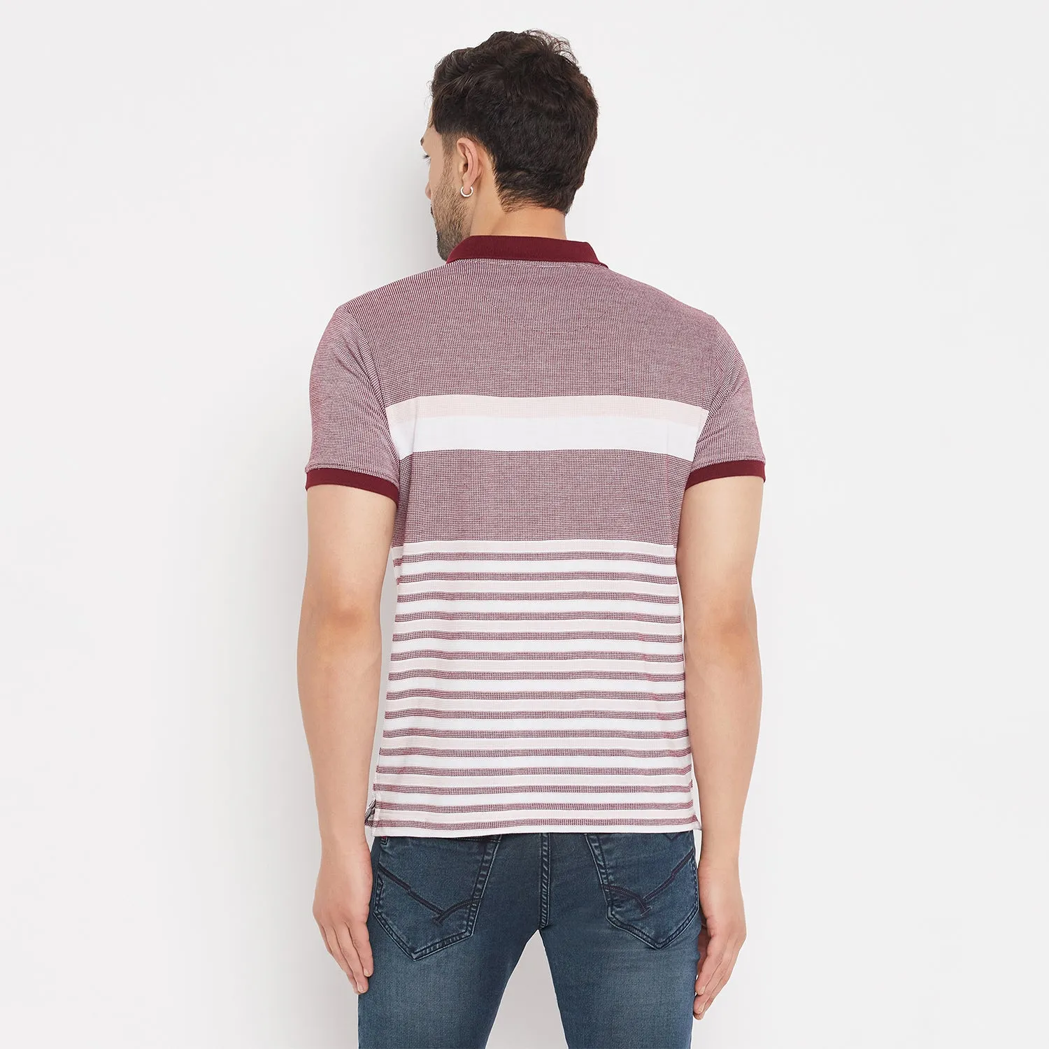 Duke Stardust Men Half Sleeve Cotton T-shirt (LF5843)