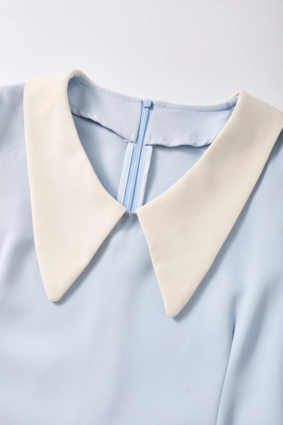 Elegant Cotton Poplin A-Line T-Shirt Dress for Women