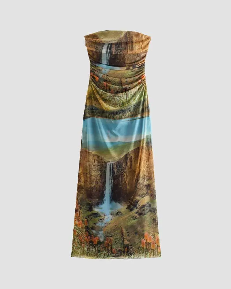 Elvira Falls Stylish Tube Dress