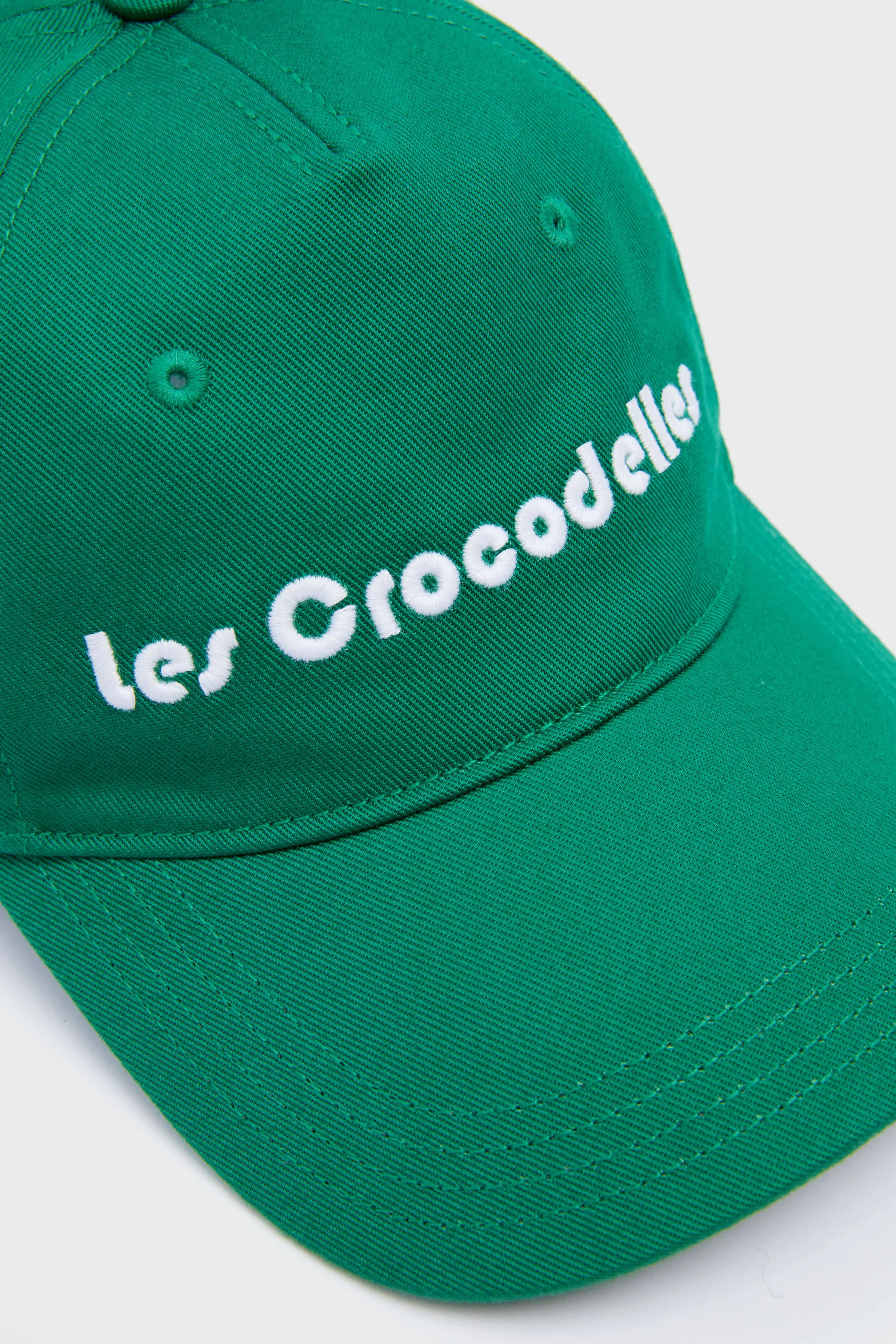Embroidered Les Crocodelles Hat