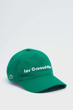 Embroidered Les Crocodelles Hat