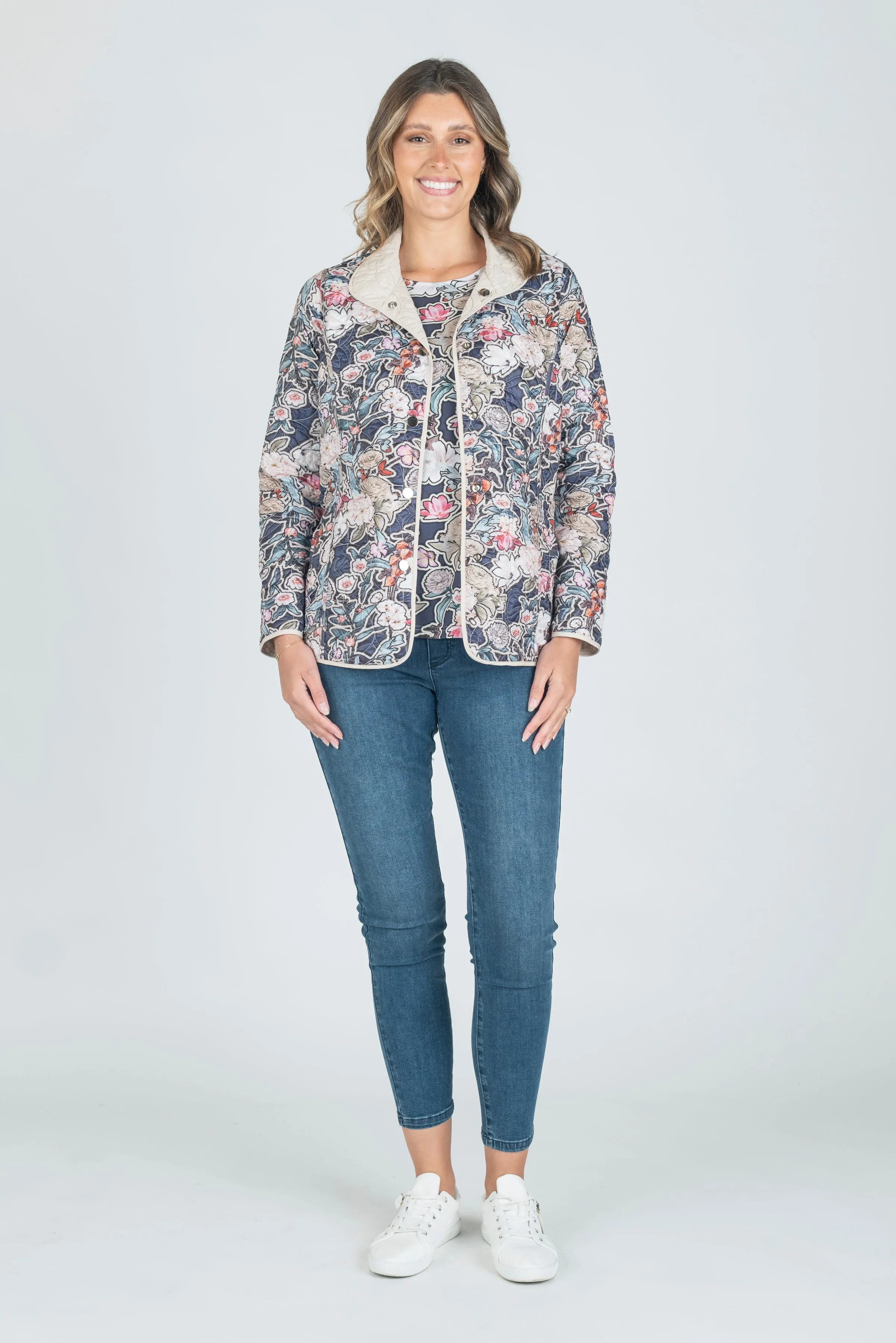 Embroidered Reversible Jacket
