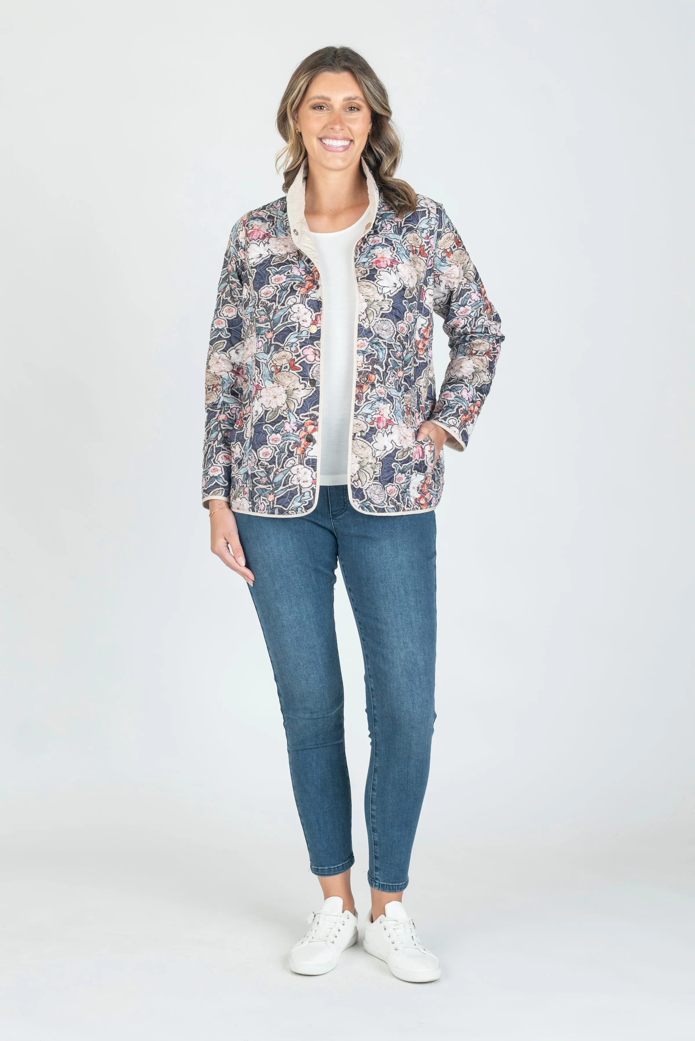 Embroidered Reversible Jacket