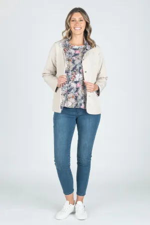 Embroidered Reversible Jacket