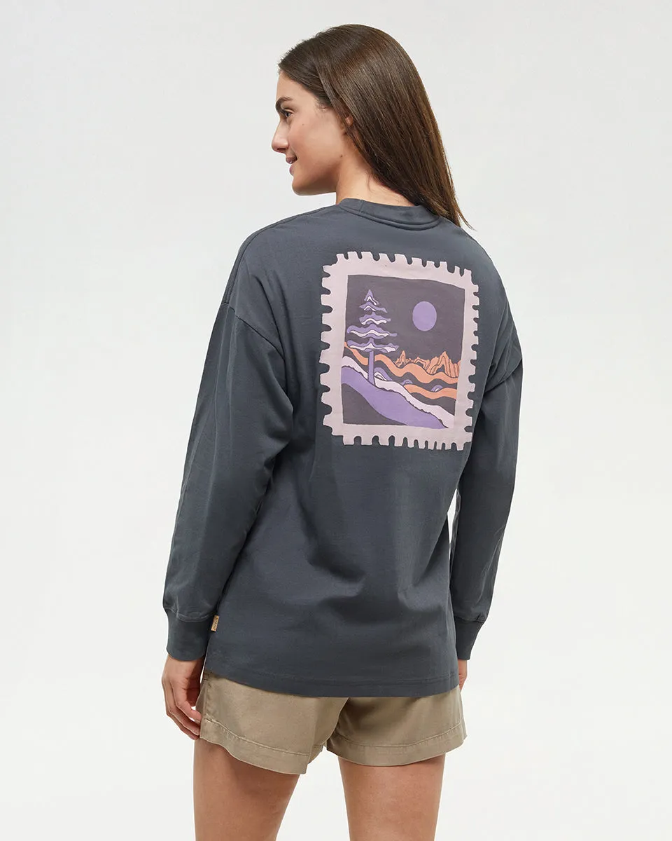 Emerald Edge Oversized Longsleeve
