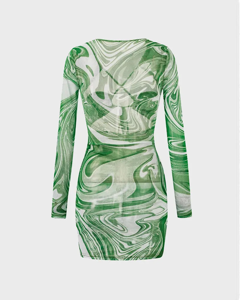 Emerald Envy Stylish Halter Dress