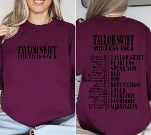 Eras Dates Unisex Sweatshirt