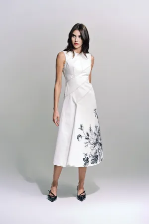 ERDEM | SLEEVELESS MIDI DRESS