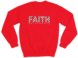 Faith On Purpose Polka Dot Sweatshirt