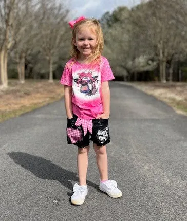 FANCY COW SHORT SET
