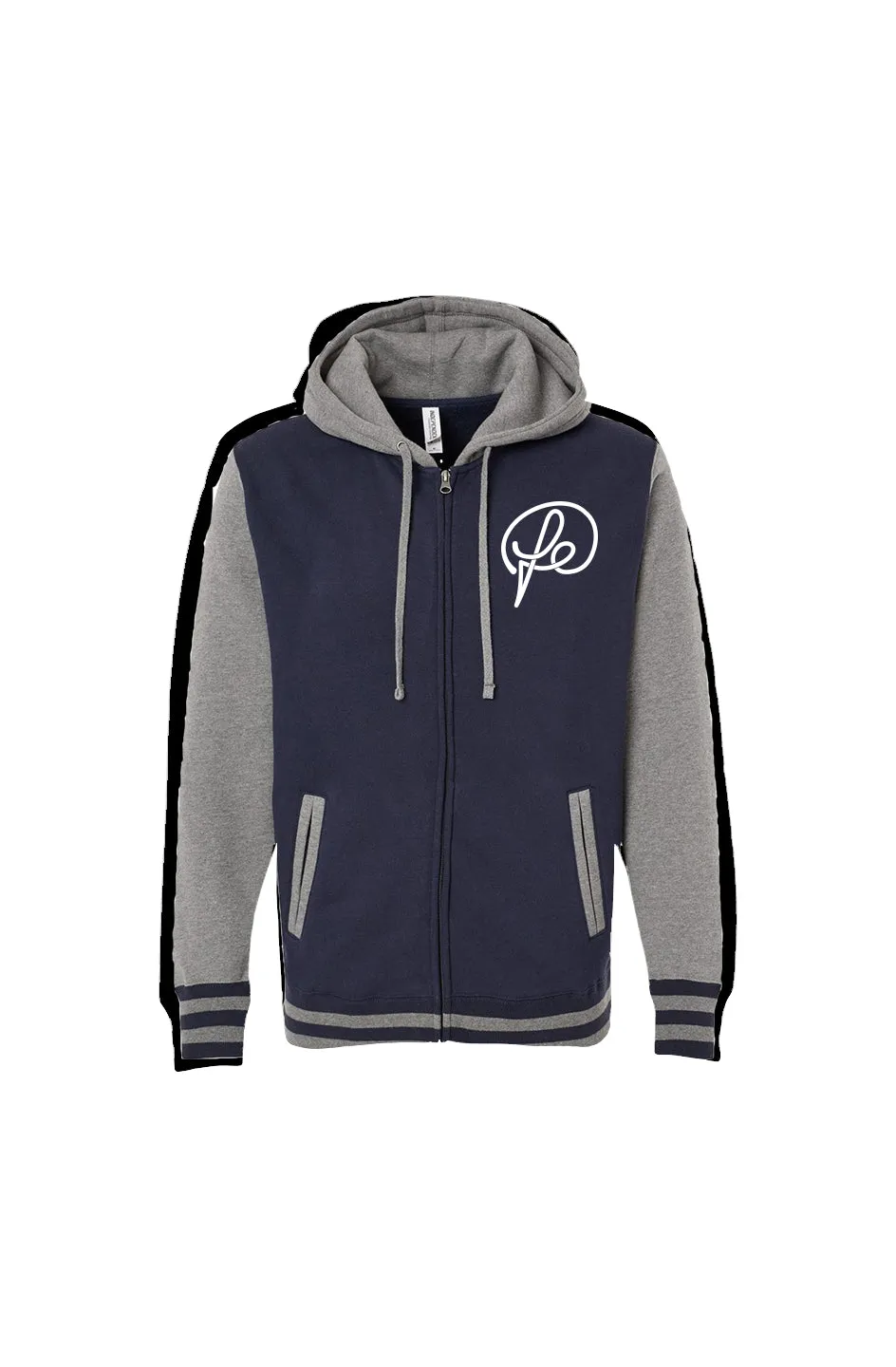 Fatal Elegance UNISEX VARSITY ZIP HOOD