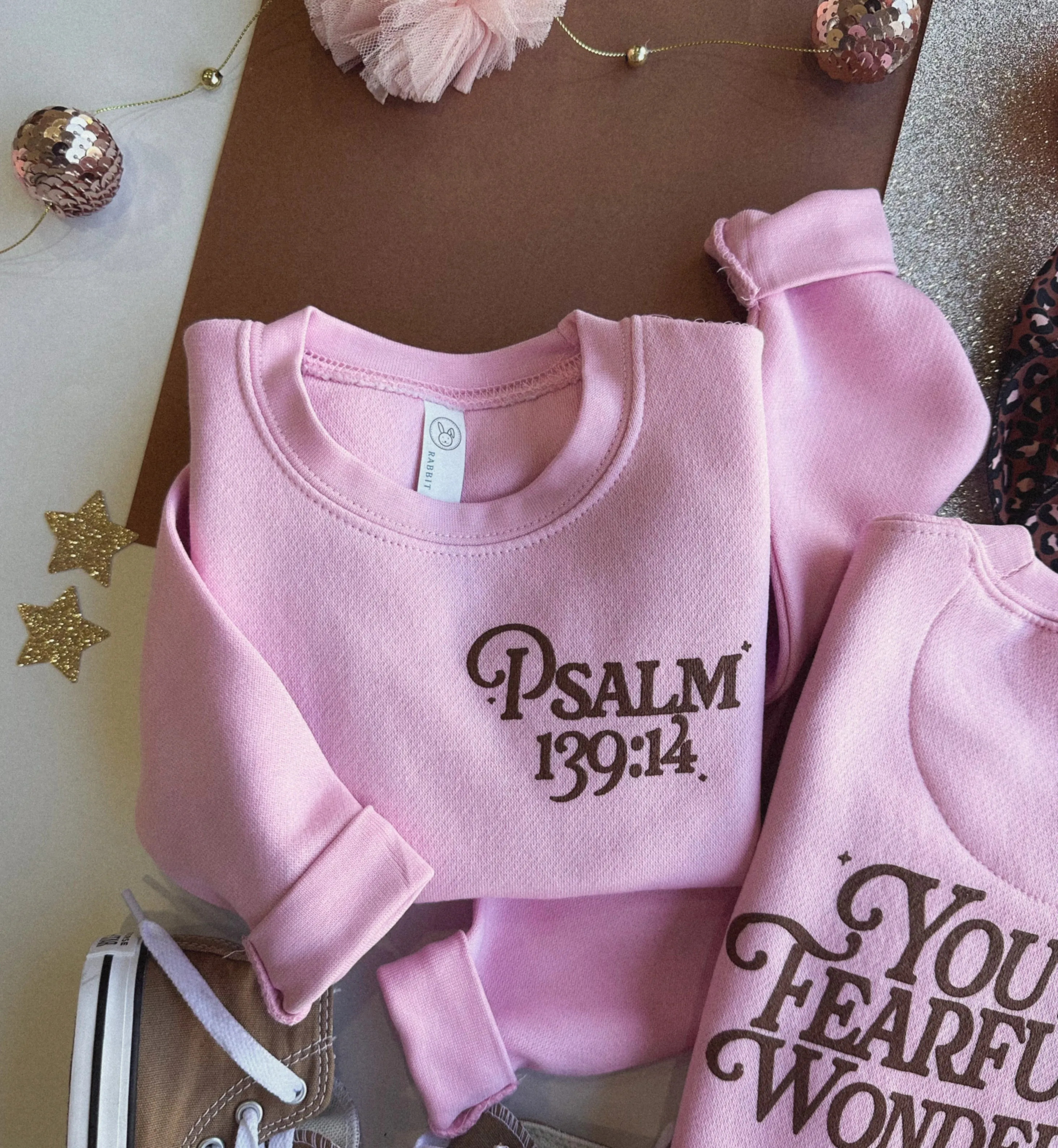 fearfully   wonderfully made crewneck