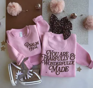 fearfully   wonderfully made crewneck