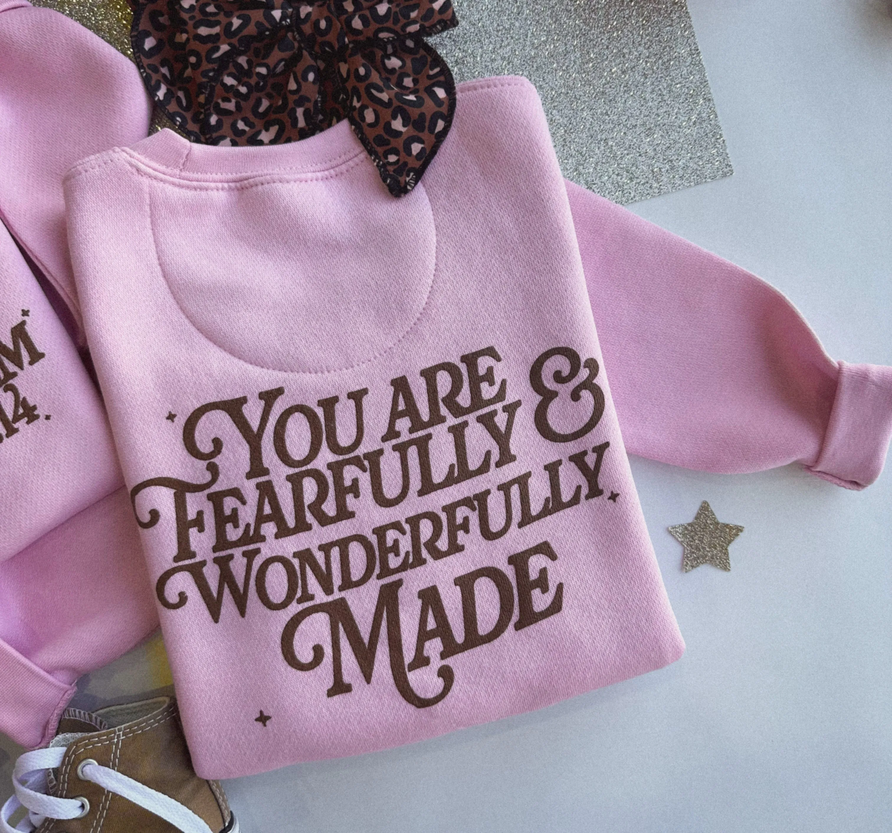 fearfully   wonderfully made crewneck