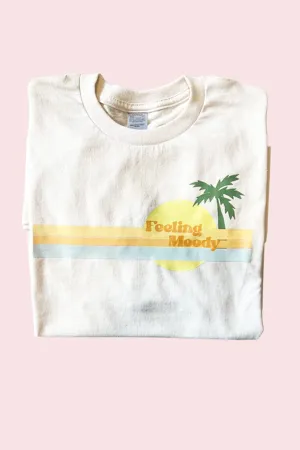 Feeling Moody retro tee - natural