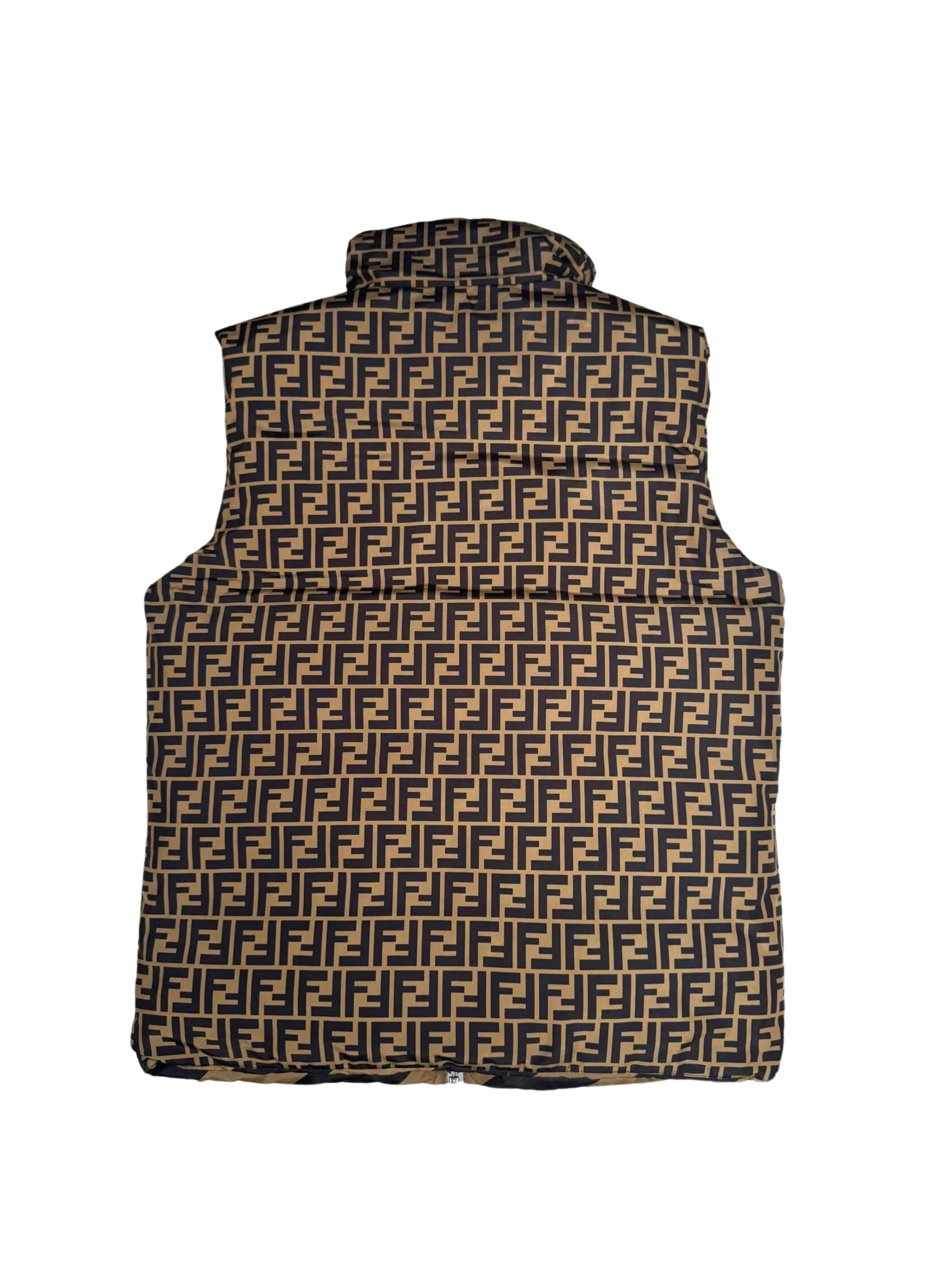 Fendi FF Reversible Gilet - Brown