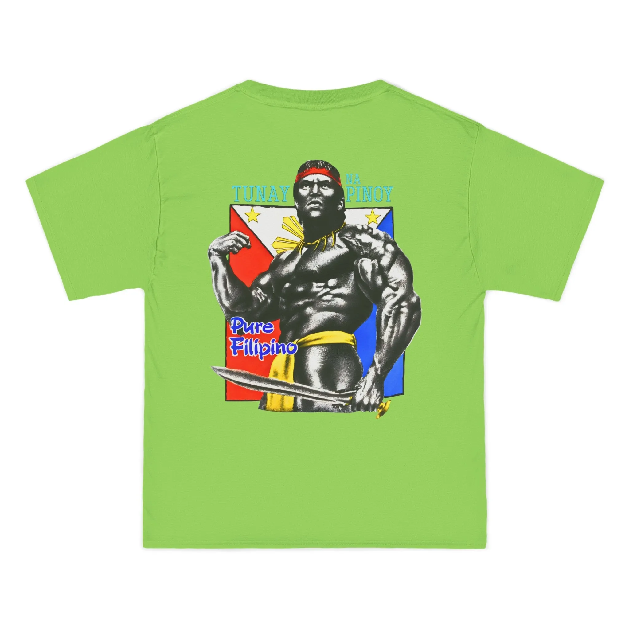 Filipino Strength Tunay na Pinoy Pure Filipino Vintage Design 90s New Print Beefy-T®  Short-Sleeve T-Shirt