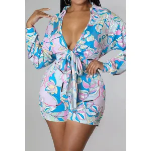 Floral Two-Piece Set