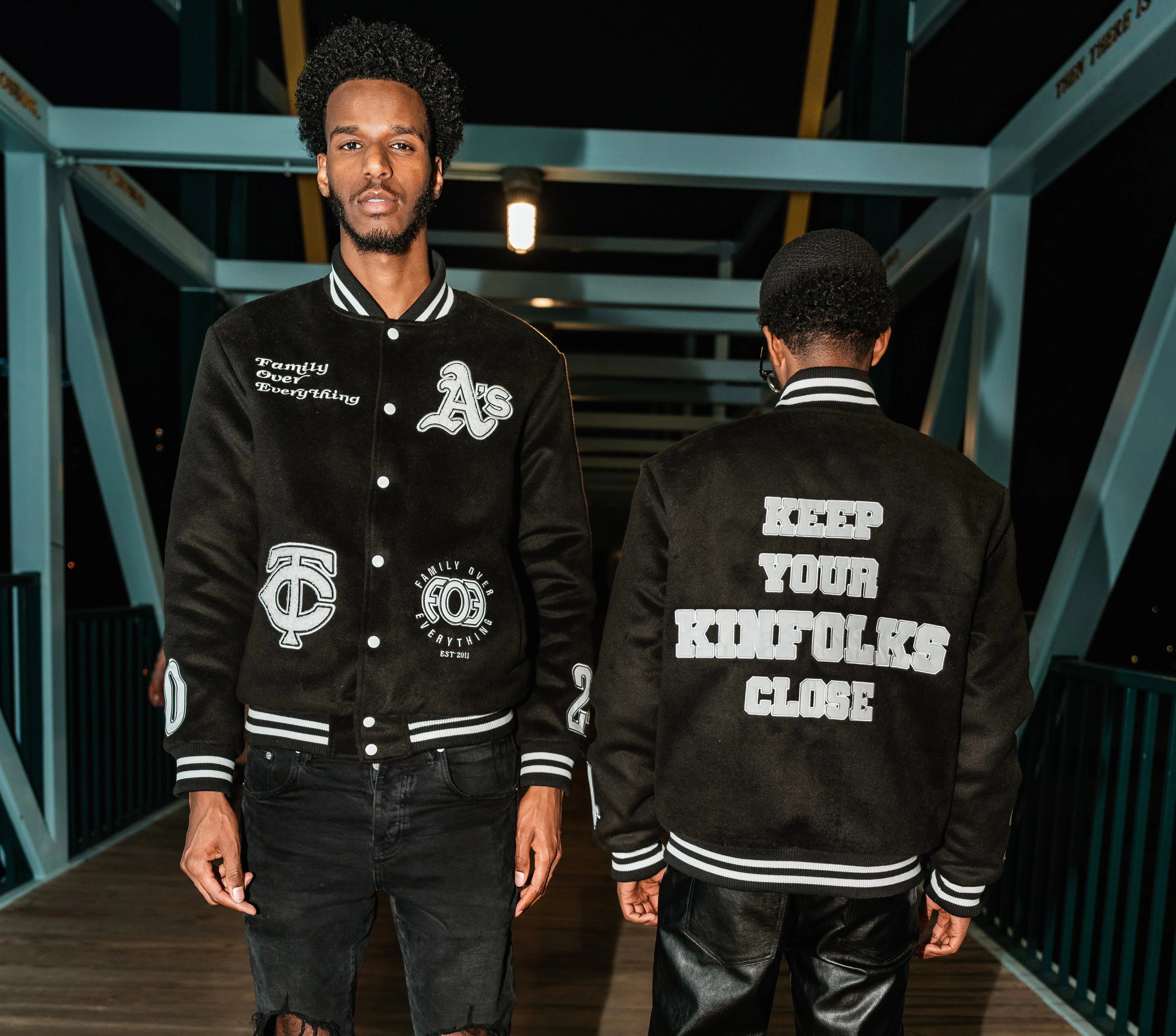 FOE x KYKC Custom Varsity Jacket