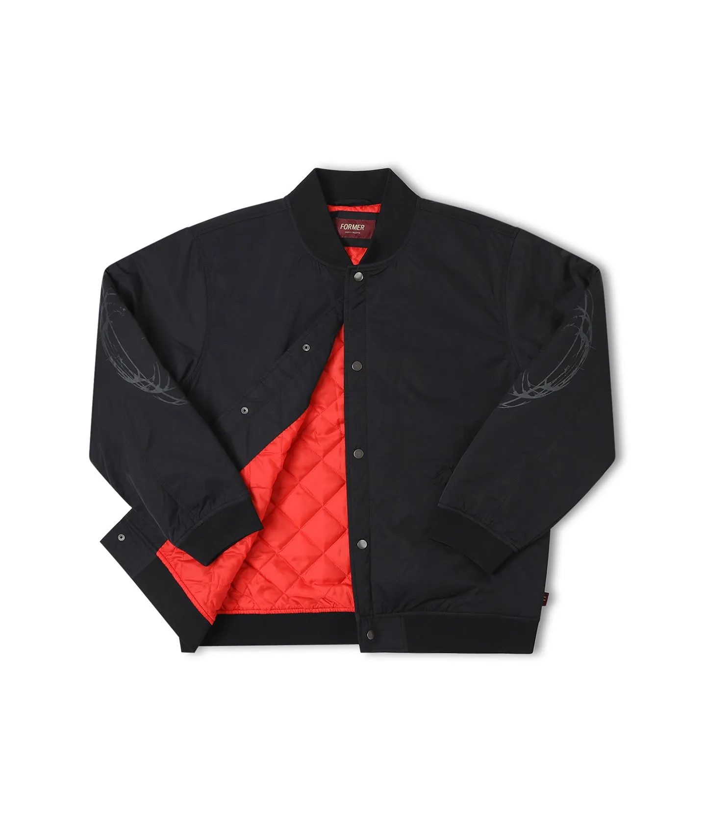 Former - AG Varsity Coil Jacket - Black