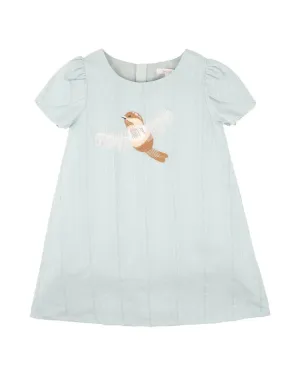 FOX & FINCH SWEET SPOT FLYING BIRD DRESS 3-7YRS