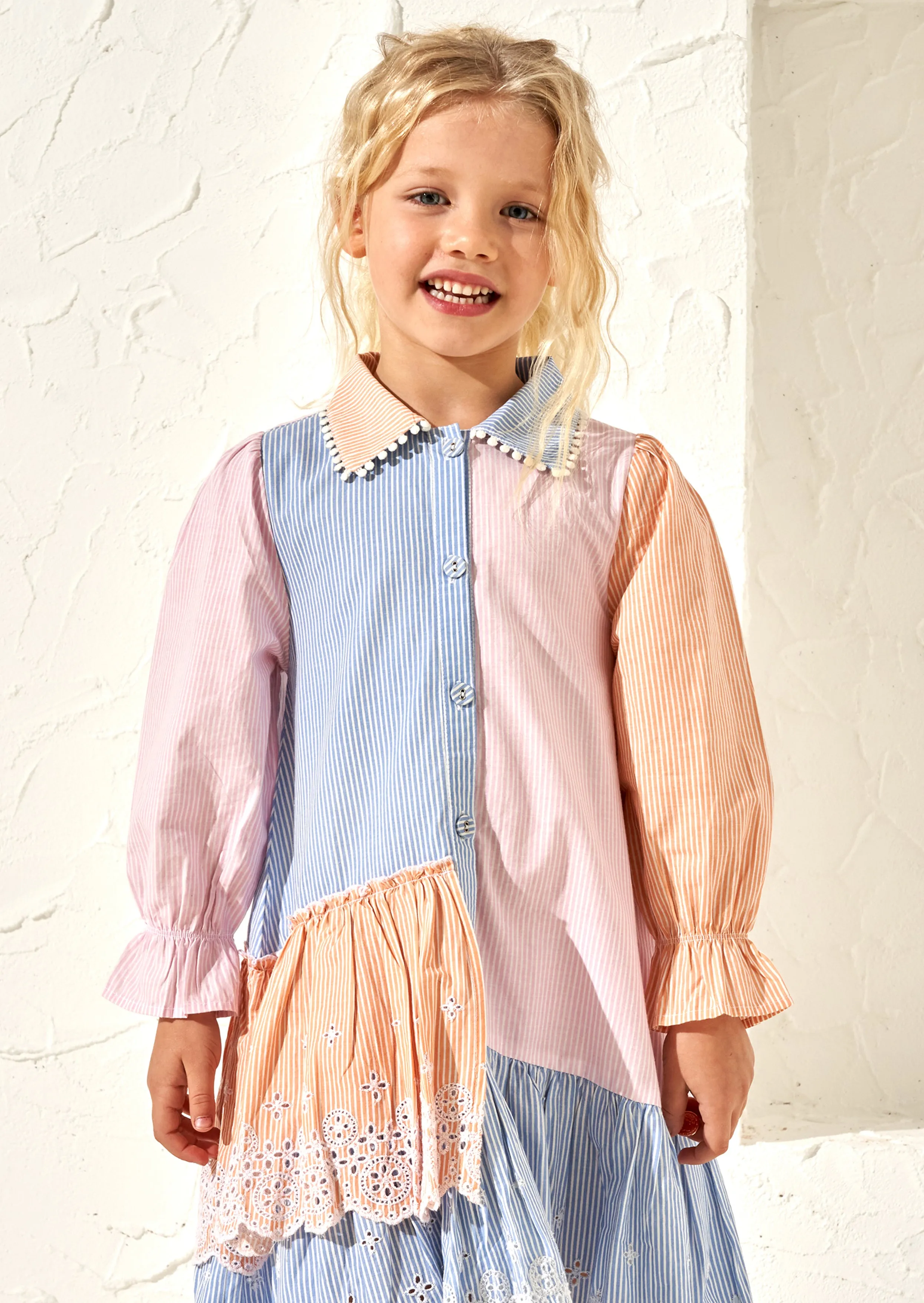 Frankie Stripe Shirt Dress