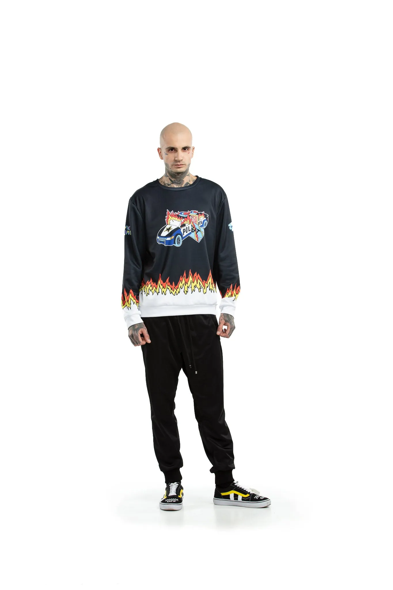 FRESH CUT police [Black] - Sweatshirts