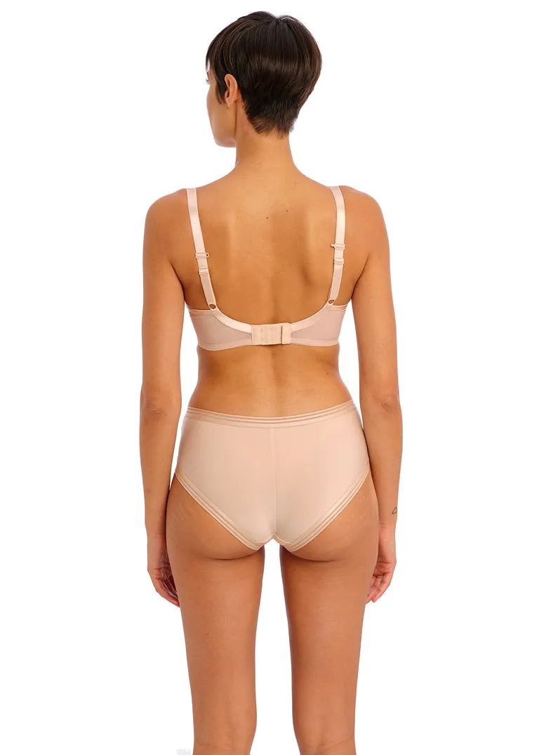 Freya Tailored Moulded Plunge T-Shirt Bra Naturally Nude