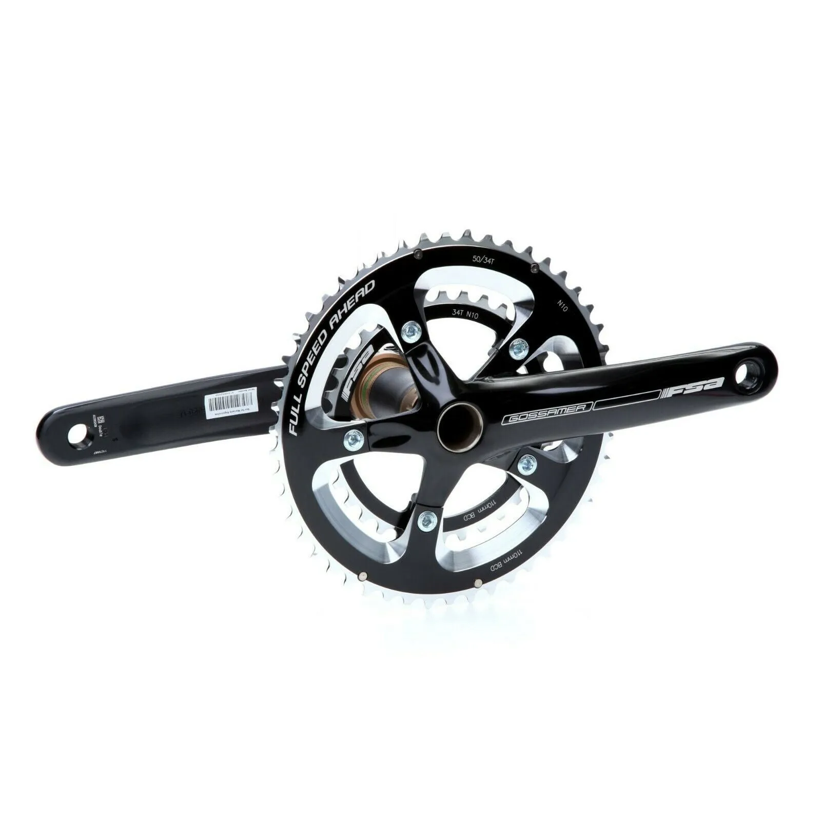 FSA Gossamer Pro MegaExo 53/39T Chainset - 175mm Arm