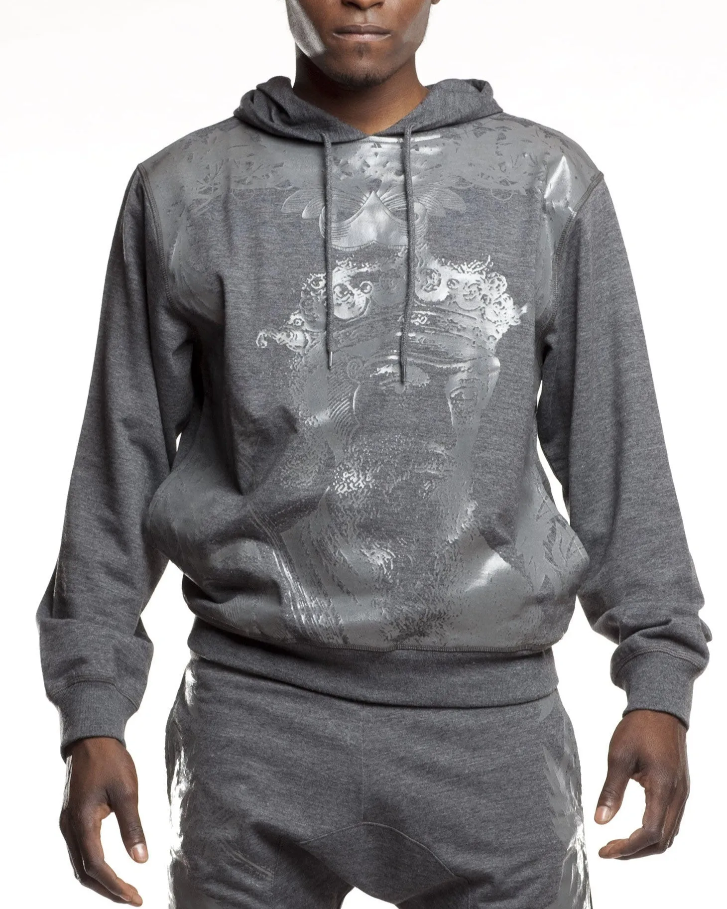 Gel Print French Terry Hoodie