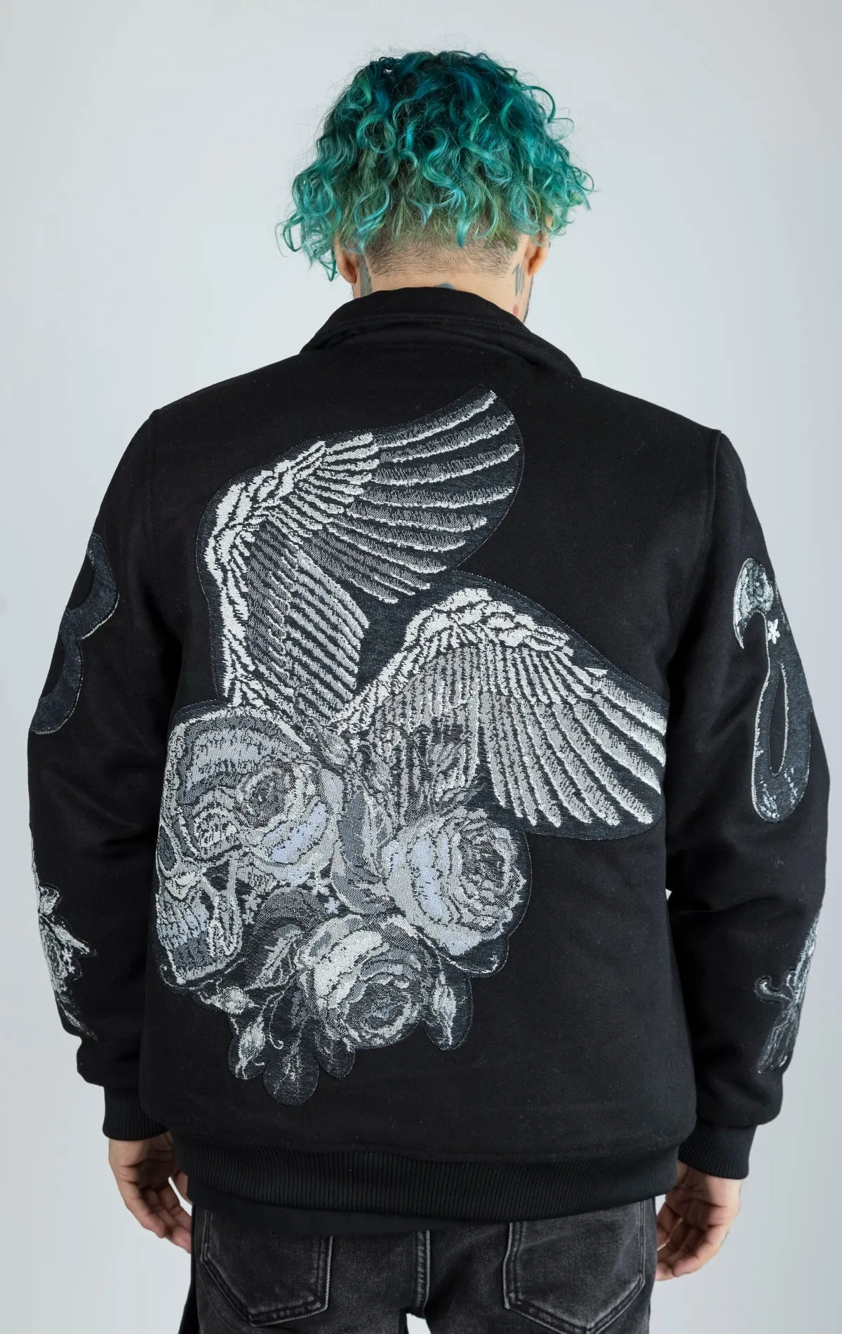 Ghost Rider Varsity Jacket