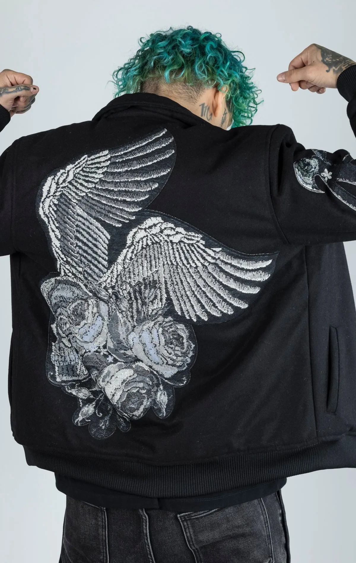 Ghost Rider Varsity Jacket