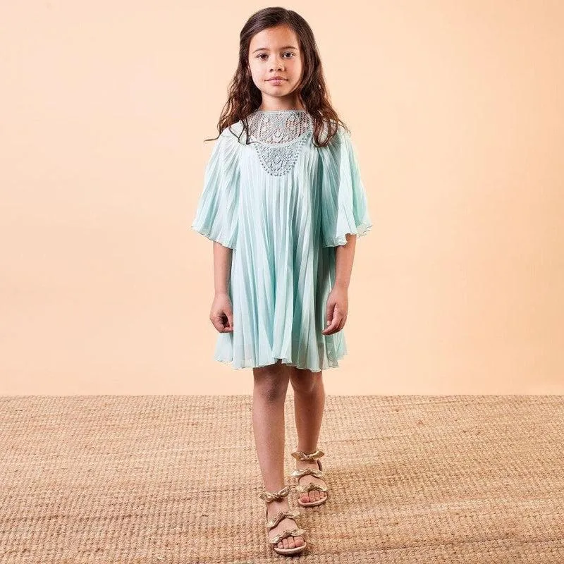 Girls Green Dress