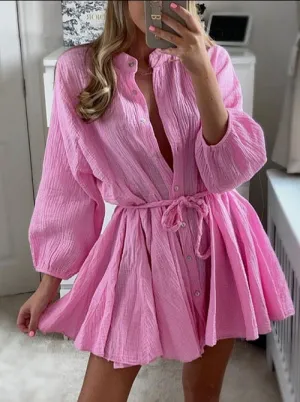 Givanni - Elegant summer blouse dress