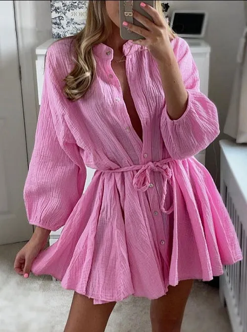 Givanni - Elegant summer blouse dress