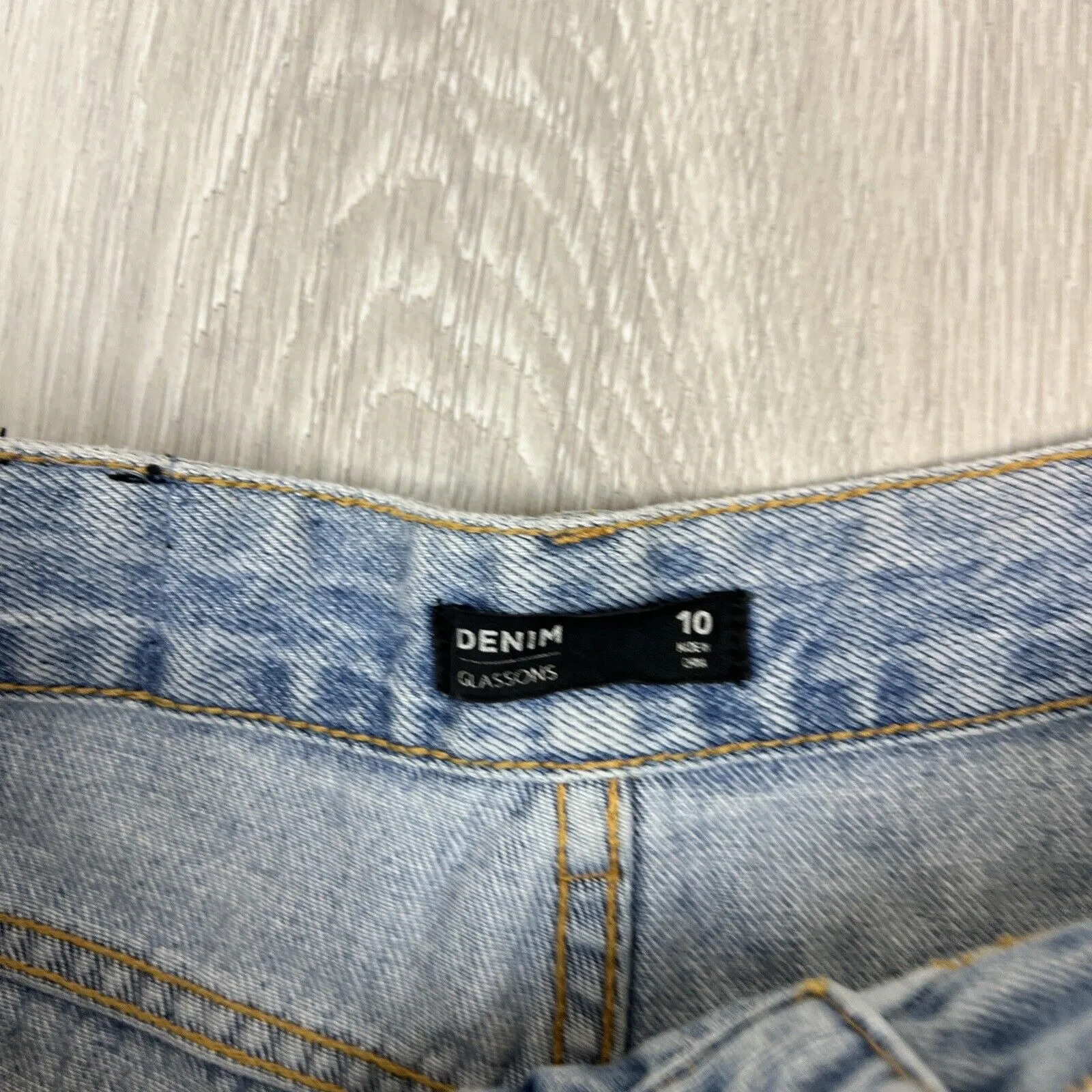 Glassons Womens Denim Shorts Size 10