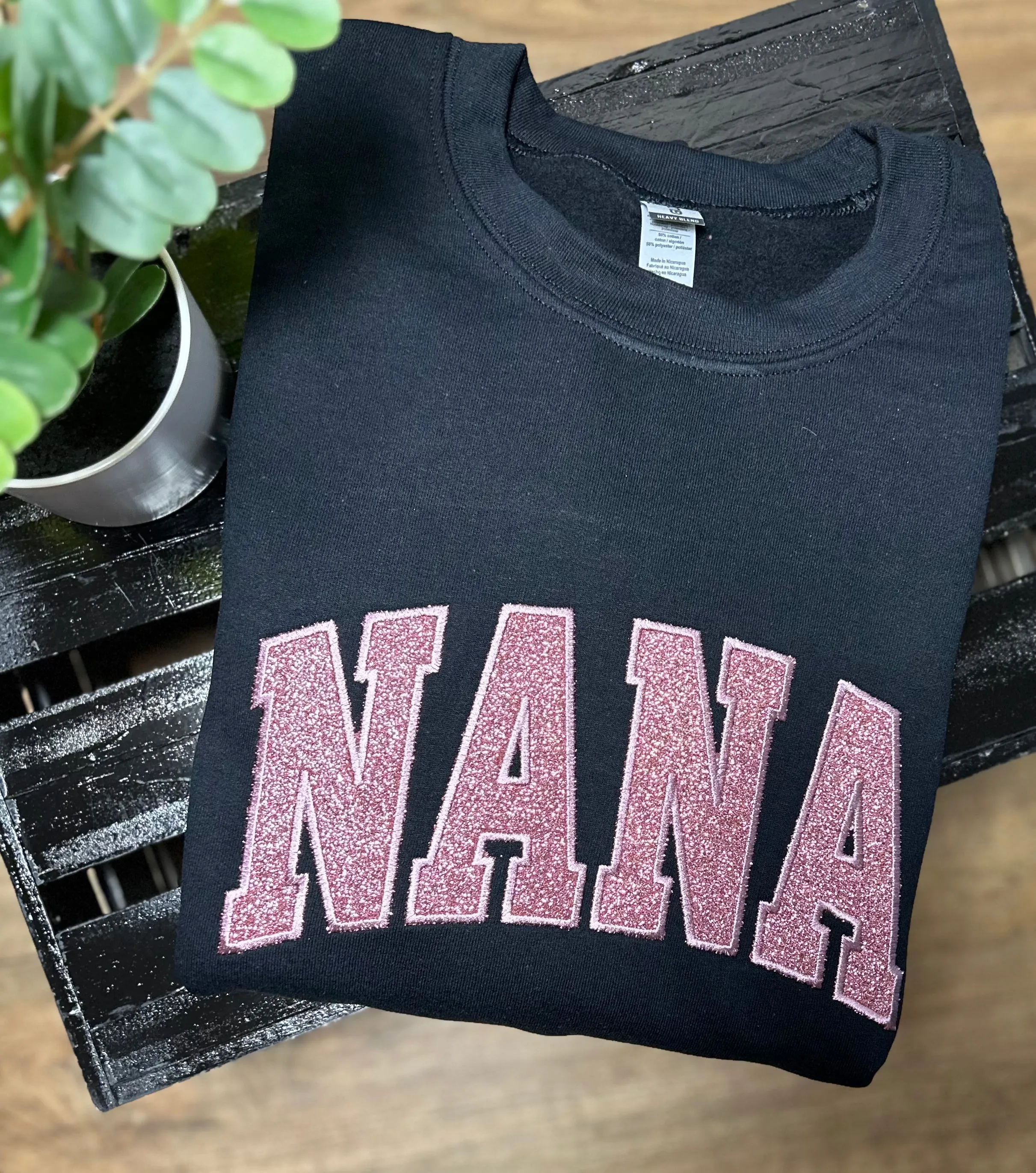 Glitter Applique Sweatshirts