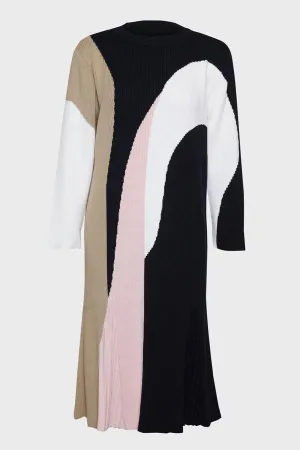 Graphic Knit Dress
