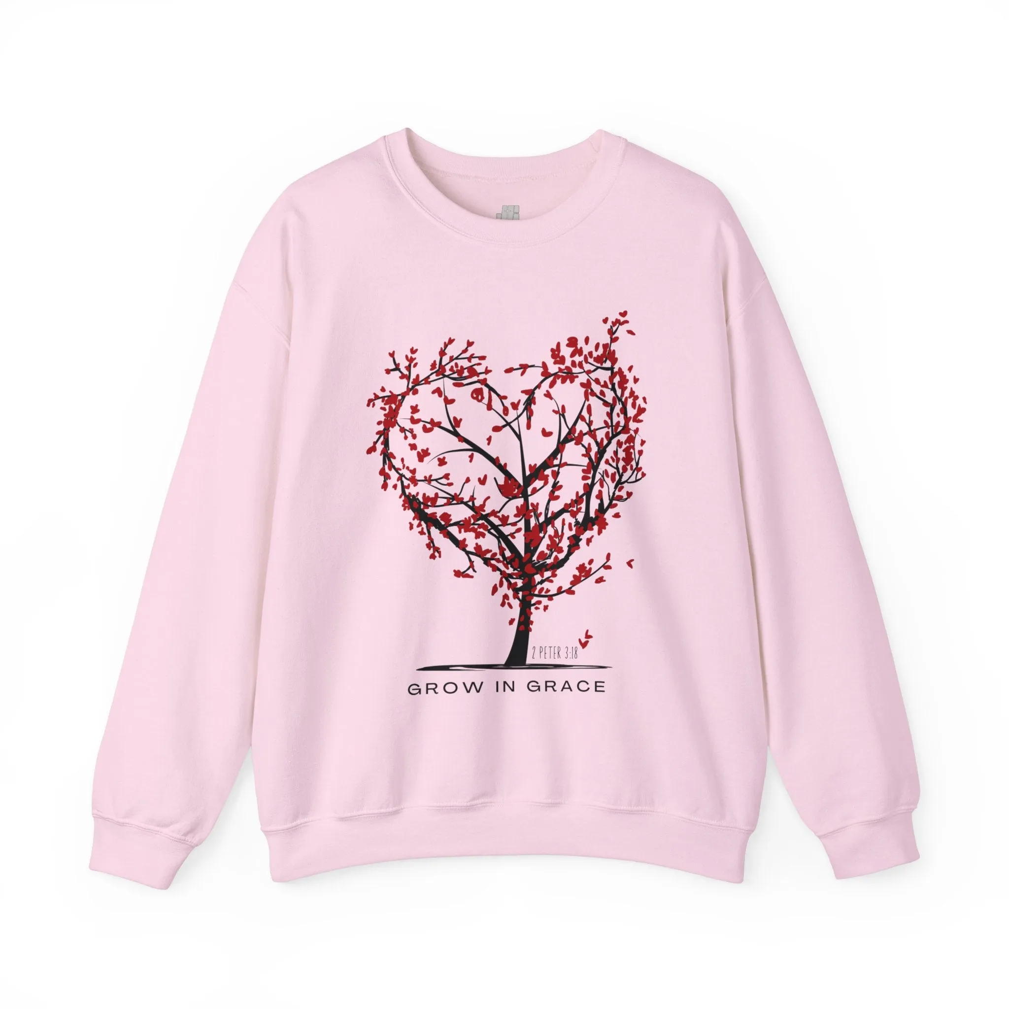 Grow in Grace Bible Verse Sweatshirt