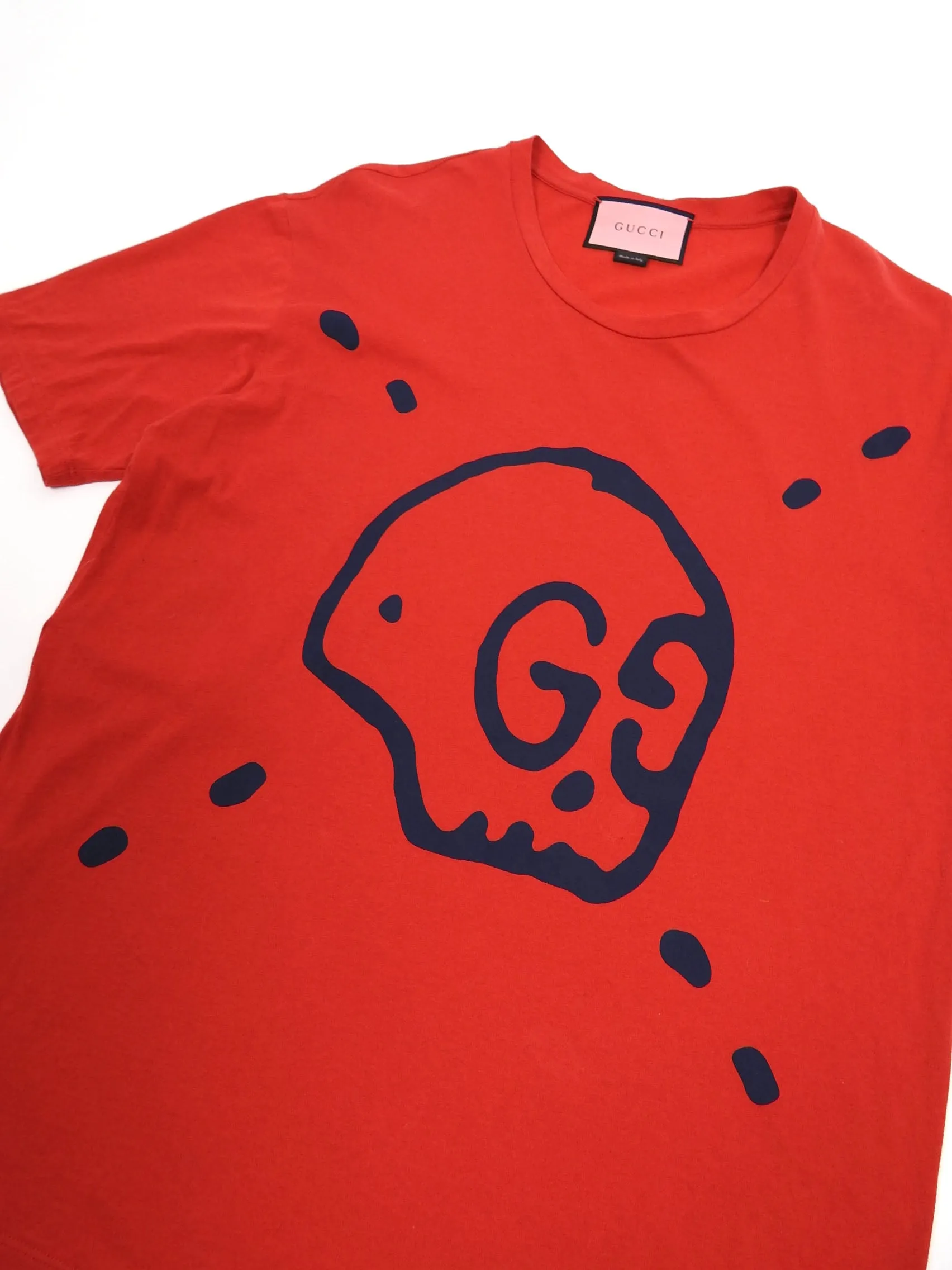 Gucci Ghost T-Shirt Red Small