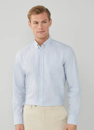 Hackett Mens Multi Stripe Shirt - Blue