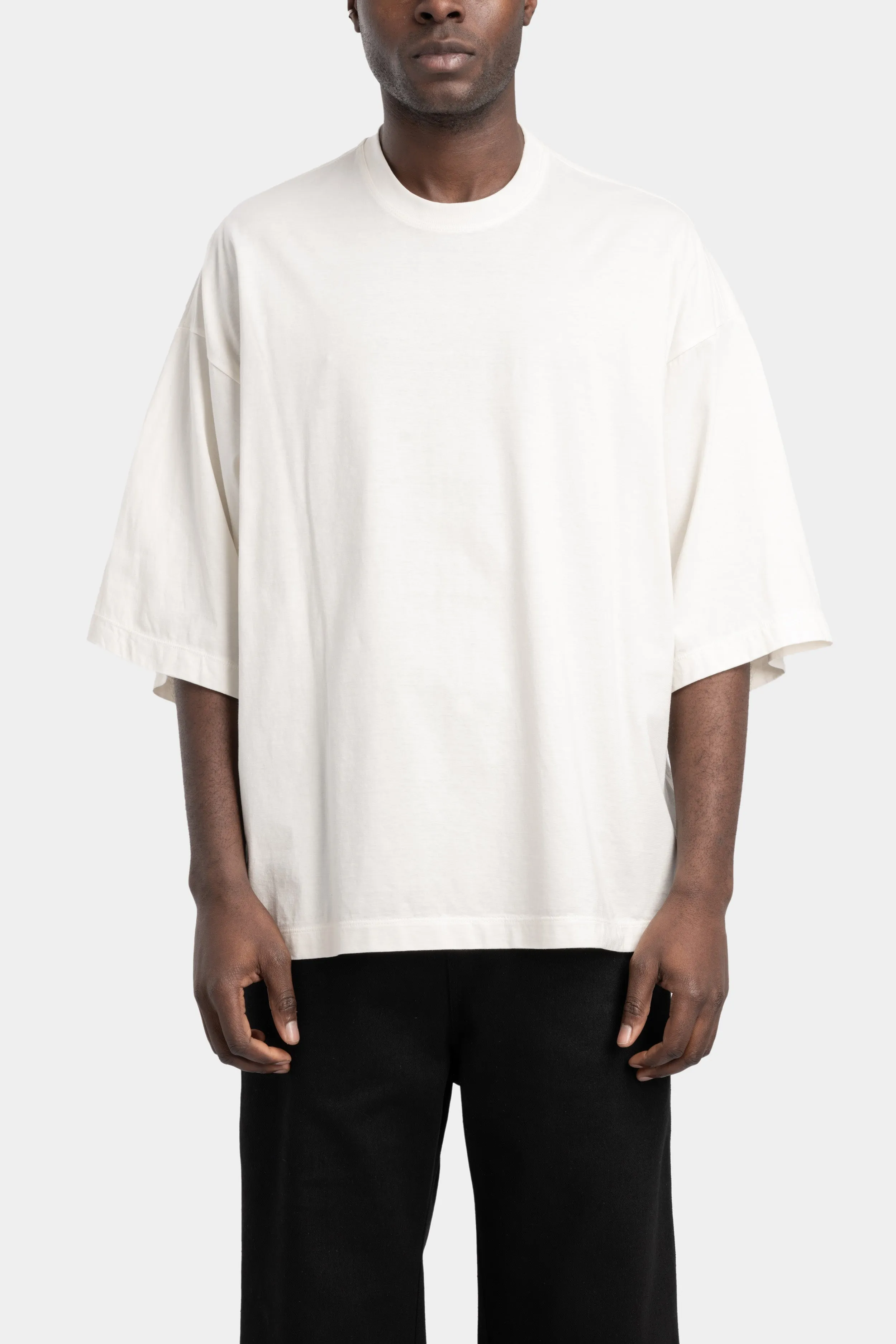 Half sleeve oversized T-Shirt, Off White