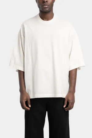 Half sleeve oversized T-Shirt, Off White