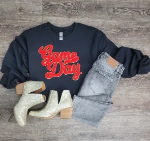 Hazel Blues® |  Game Day Patch Sweatshirts