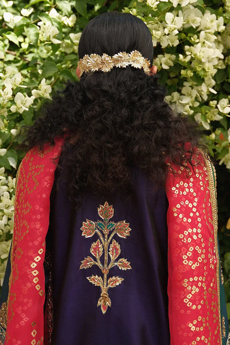 Heavy Blue Sharara Kameez Pakistani Wedding Dresses