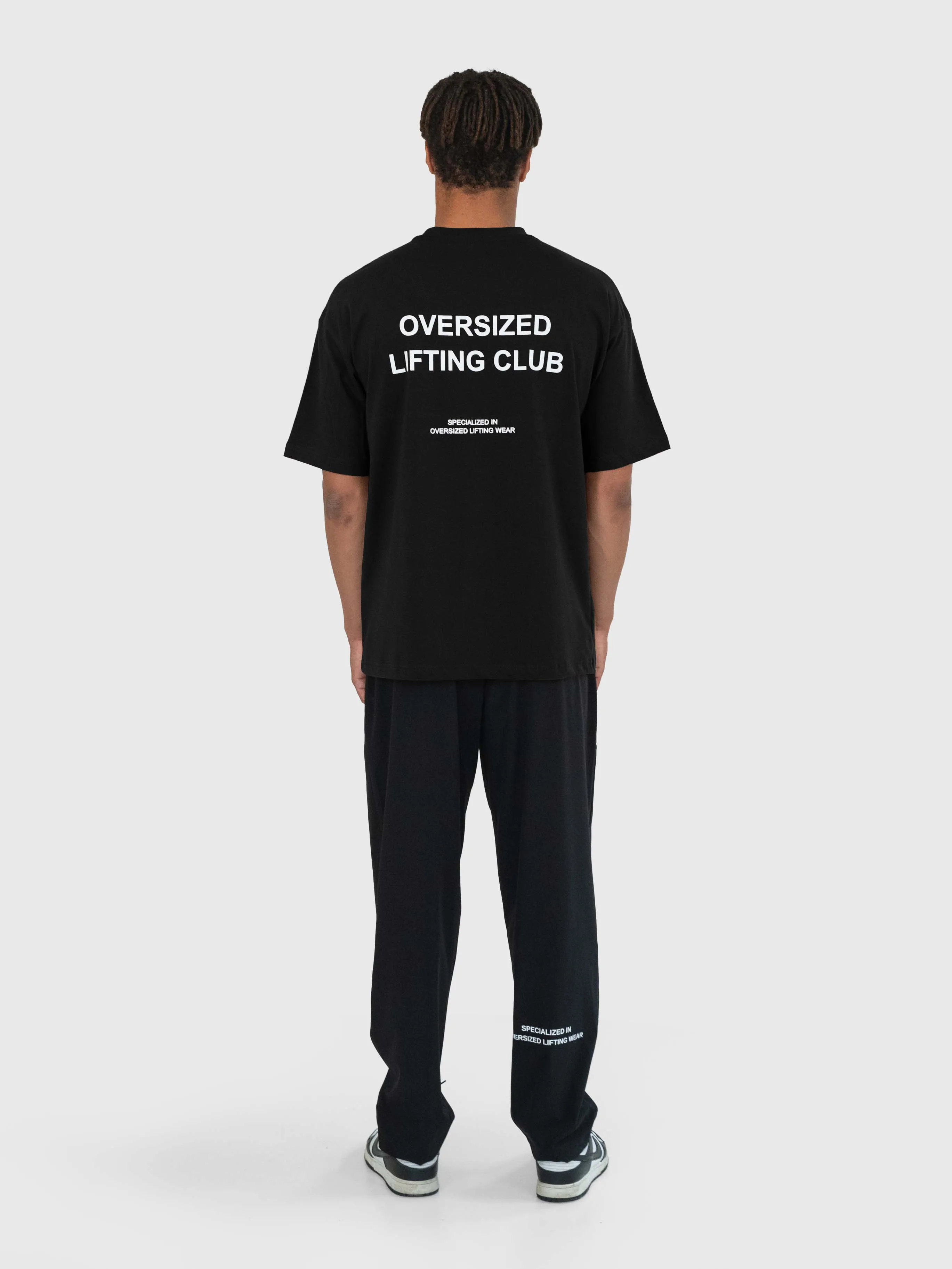 Heavyweight Confidence Box Tee - Black/White
