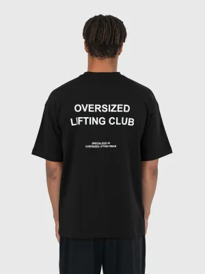 Heavyweight Confidence Box Tee - Black/White