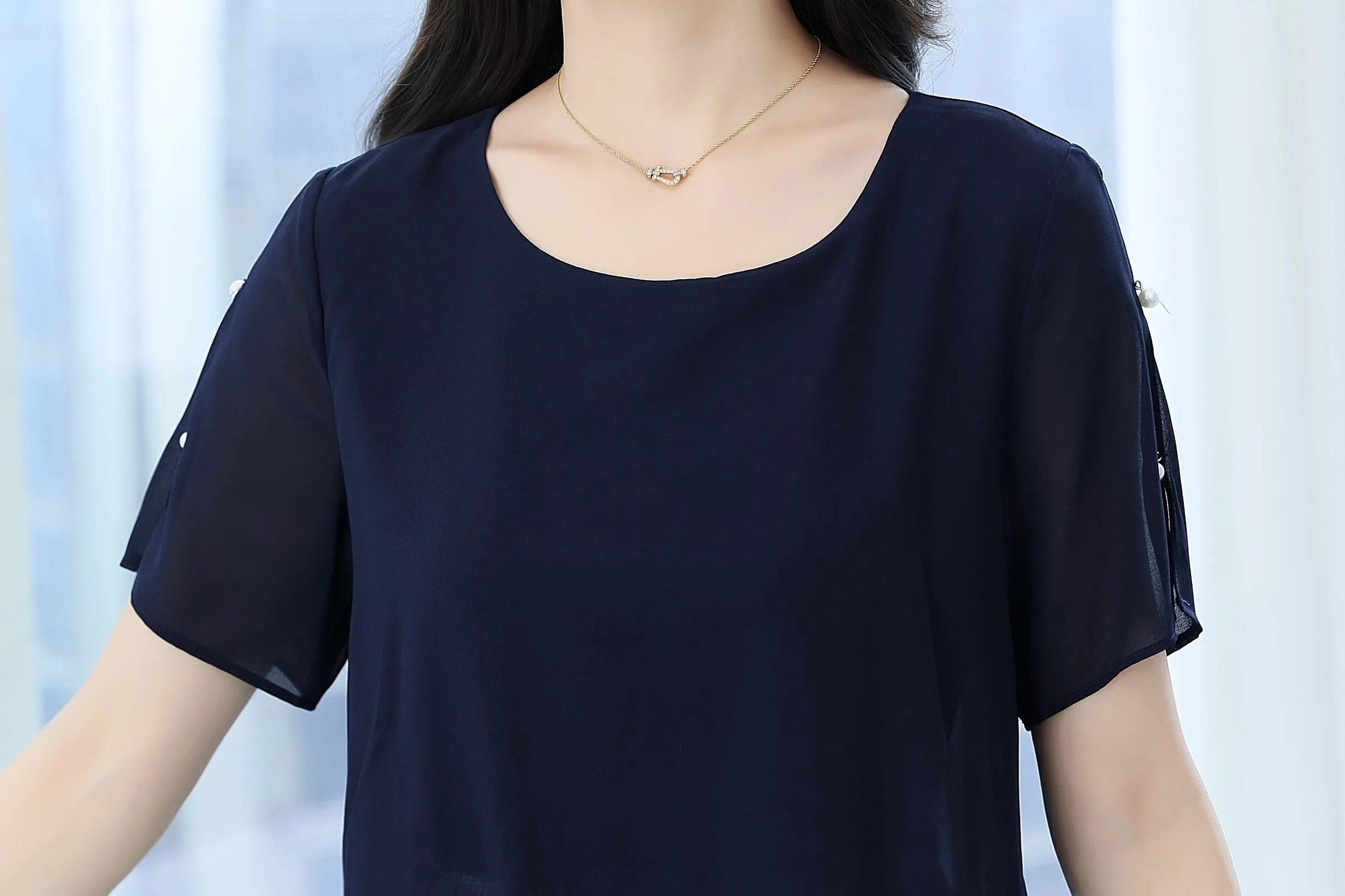 High-Quality Sheer Mesh Dress for Effortless Style